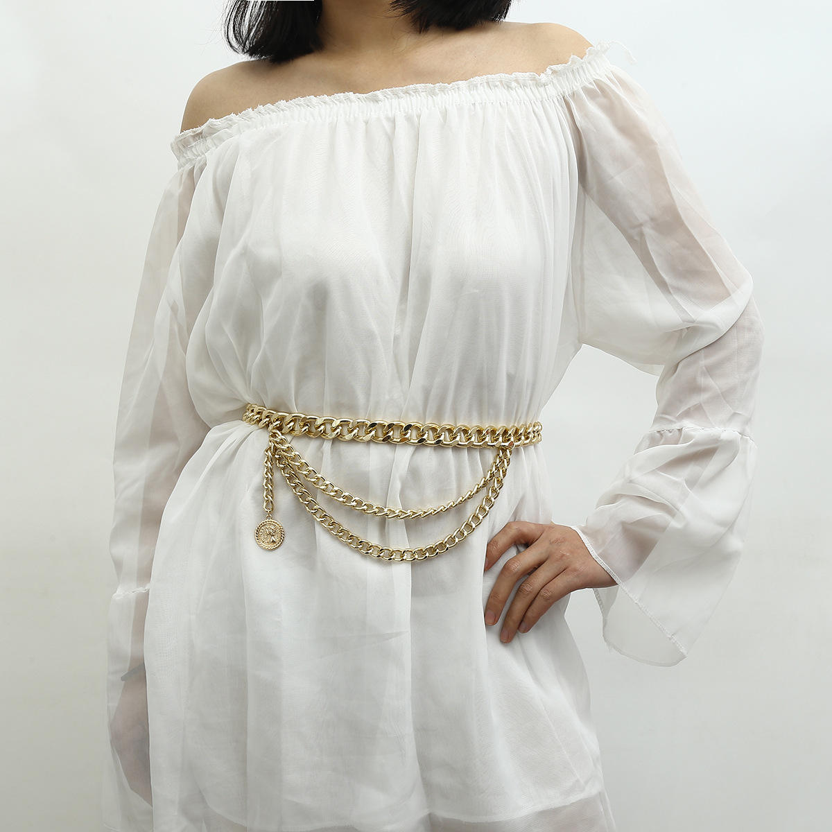 Chain Belt Trending Women's Belts Punk Hip Hop Trendy Multi