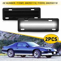   2x Feux latéraux avant à LED fumés pour Chevrolet Camaro Pontiac Firebird 1982-92