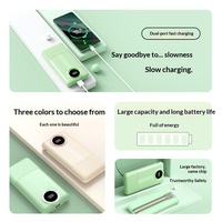 Batterie externe portable grande capacité 20000 mAh à succès avec sortie 22,5 W, compatible impression de logos personnalisés en soie