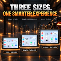Système de navigation automobile 9 pouces 10 pouces Lecteur multimédia automobile MP5 sans fil Carplay Android Écran tactile IPS Radio WIFI