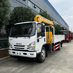 Camión Grúa ISUZU 4x2 de China, Camión Pequeño de 5 Toneladas con Grúa Montada, Precio de Fábrica - Product Image 2