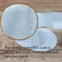 Masque pour les yeux en papier non tissé super absorbant, jetable, doux au toucher, anti-graisse, 100 mailles, pour salon de beauté et spa, soin des yeux