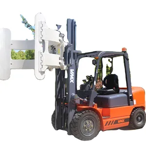 Chinese forklift attachments push pull forklift paper roll clamp for sale