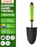 Truelle de jardin en acier au carbone A3 avec poignée ergonomique en PP TPR souple 340 mm