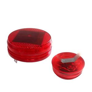 Luce di Segnalazione LED Solare per <span class=keywords><strong>Traffico</strong></span>, Lampada di Sicurezza Stradale ad Alta Luminosità IP67, Lampada LED per Cono Stradale Alimentata <span class=keywords><strong>a</strong></span> Energia Solare con Sensore - Product Image 1