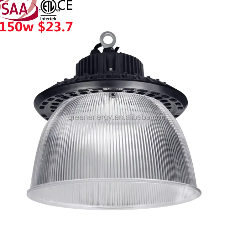 100W 150W 200W ha condotto l'alta luce della baia prezzo economico della fabbrica UFO lampada per magazzino soffitto officina Garage industriale garage apparecchio di illuminazione