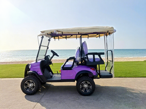 Voitures électriques 4x4 côte à côte, mini <span class=keywords><strong>jeep</strong></span> tout-terrain, buggy de chasse, voiturette de golf pour la plage - Product Image 6