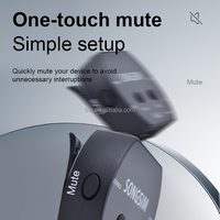 Système de monitoring intra-auriculaire sans fil portable TNH IEM-W380 avec commutation stéréo/mono, autonomie de 10 heures pour les performances sur scène