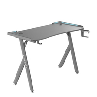 Tables de jeu réglables en hauteur Wquantum en carbone et bois, surface en mélamine, porte-gobelet, design en forme de Z, pour la maison, le bureau, utilisation portable