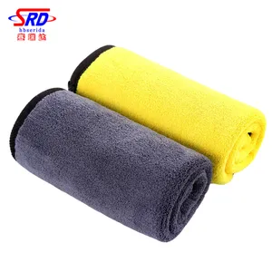 Cheap Price 400 Gsm Microfiber Car Cleaning Towel Glass Cleaning Cloth Car Towel Wash Cleaning Cloth Printed Logo Home Use