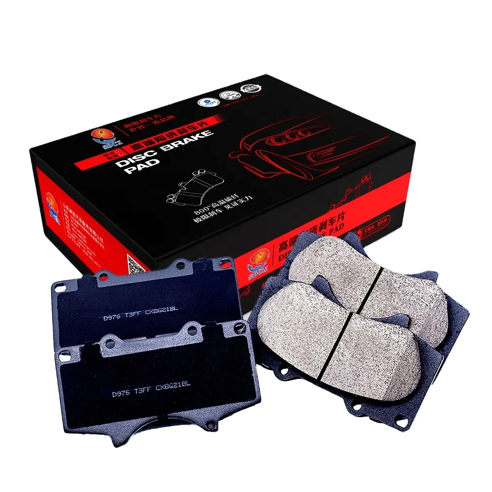 SDCX N & B Street Upgrade Nouvelles plaquettes de frein semi-métalliques pour Nissan 370Z Infiniti G37 Q50 4 POT D1346 24920