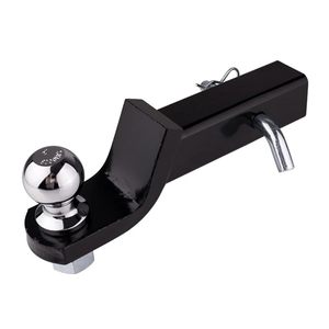 Nuevo Soporte para Enganche de <span class=keywords><strong>Remolque</strong></span> con <span class=keywords><strong>Bola</strong></span> <span class=keywords><strong>y</strong></span> Pasador de 2 Pulgadas, Compatible con Receptor Cuadrado, Capacidad de 14500 Libras, Accesorios - Product Image 1