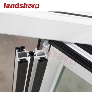 Ventana plegable de aluminio para cocina Ventana plegable de doble acristalamiento con apertura media - Product Image 2