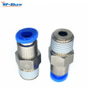 Hochwertiges gerades Rohr verbindungs armaturen der AKH-Serie Rohreinsatz-Einweg ventil für luft pneumatischen Flüssigkeits regel filter - Product Image 4