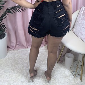 Shorts en <span class=keywords><strong>jean</strong></span> sexy et mignons pour l'été, bleu, déchirés, corset, shorts en <span class=keywords><strong>jean</strong></span> déchirés noirs, pantalon, shorts en <span class=keywords><strong>jean</strong></span> déchirés pour <span class=keywords><strong>femme</strong></span> - Product Image 6