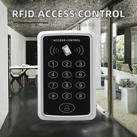 Meilleures ventes TJDA 223-IC Contrôleur d'accès autonome Clavier RFID Lecteur d'ascenseur Sortie Wiegand Porte-clés Biométrique Écran tactile