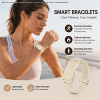 Bracelet Connecté de Suivi de Santé 2026 Sans Écran : Montre Intelligente, Suivi du Sommeil et de l'Activité Physique, Appareil Portable pour l'Exercice et le Sport