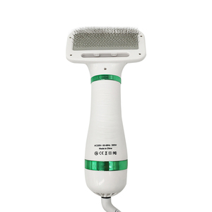 2 in 1 portatile Pet <span class=keywords><strong>Dog</strong></span> phon pettine spazzola cane durevole sicuro delicato asciugamani filo di acciaio con protezione per gatti cane soffiatore - Product Image 1
