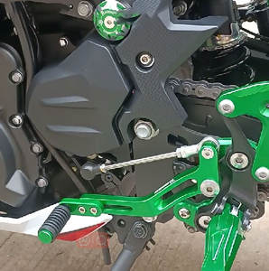 Pedal de palanca de cambio de marchas de aluminio CNC para motocicleta <span class=keywords><strong>Kawasaki</strong></span> Z400 NINJA400 <span class=keywords><strong>Z</strong></span> <span class=keywords><strong>400</strong></span> NINJA <span class=keywords><strong>400</strong></span> - Product Image 2