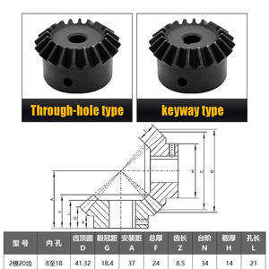 آلات صناعية HLTNC من سبائك الألومنيوم والفولاذ المقاوم للصدأ والعتاد <span class=keywords><strong>2</strong></span> قالب أسنان 20 فتحة أسنان 8 + 12 14 + حلزونية للتحكم الرقمي باستخدام الحاسب الآلي - Product Image 4