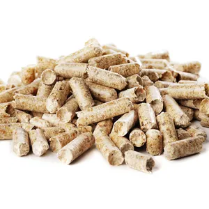 Hot Sell 100% Pure Natural EN plus A1 class bamboo Pellets 6mm 8mm Import 15kg Plastic Bags Wood Pellet