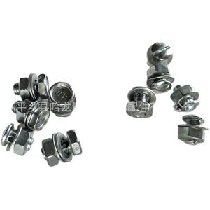 Vis d'assemblage de frein de vélo Halon, en fer argenté, 8mm, pour fixation du câble de frein - Product Image 1