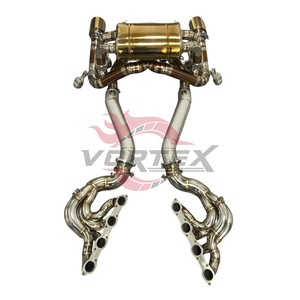 เฮดเดอร์รถแข่งแบบ Vortex Equal Length สำหรับ Ferrari F430 พร้อมท่อไอเสียไทเทเนียม Valvetronic แบบ Scuderia ช่วยเพิ่มเสียงให้ดียิ่งขึ้น - Product Image 4