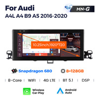 MEKEDE Android voiture Snapdragon 680 Car-play Auto pour Audi A4L A4 B9 A5 2016-2020 écran tactile 360 caméra panoramique