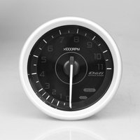 Tachometer Motor Stepper untuk mobil balap, Defi A1 pengukur 3.75 inci 80mm 7 warna 0-11000 dengan lampu Shift untuk mobil Universal 12v