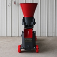 Moulin à granulés d'aliments portable électrique rotatif de type D pour poulets et lapins de petite ferme, gain de place et pratique