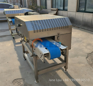 Cortadora de carne de pollo de alta productividad con grosor ajustable, máquina rebanadora de carne fresca, equipo para cortar salmón y tocino - Product Image 2