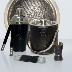 Ensemble de shaker à cocktails Boston en acier inoxydable de luxe - Outil de bar écologique et compatible lave-vaisselle pour mélanger et refroidir les boissons (cocktails) - Product Image 1