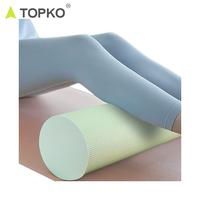 Rodillo de Espuma para Ejercicio TOPKO con Logotipo Personalizado, 13 Pulgadas, Espuma EVA de Alta Densidad para Relajación, Masaje Muscular Profundo y Yoga