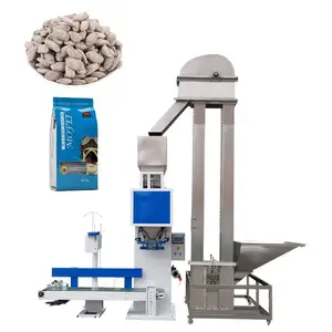 Semi Automation Briquettes Charcoal Pack Plastic Pellets Machine Walnut Pop Corn Vertical Seal Rice Bag PP Packing Machine