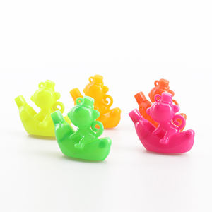 Venta al por mayor Popular de dibujos animados <span class=keywords><strong>mono</strong></span> silbato juguetes de plástico para Cápsula de 45mm - Product Image 1