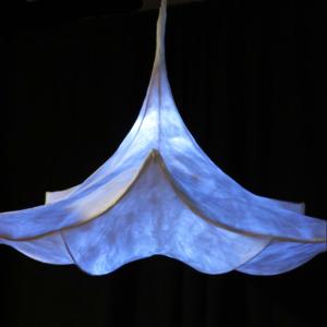 Unique Home Decor White Hanging Lamp <strong>Rice</strong> Paper <strong>Light</strong> for Living Room Bedroom Led Paper Chandelier Party Decoration - Product Image 1