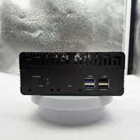 Mini PC industriel Intel I5 1235U avec ventilateur DC12V 4*USB3.0 1*M.2 2280 DDR4 3200 MHZ 1*VGA+2*RS232COM+1*Intel I226-V LAN+1*