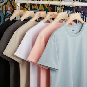 Venta al por mayor de alta calidad para hombre, Camisas en blanco Modal camiseta impresión personalizada Lisa camiseta Logo impreso negro camisetas - Product Image 2