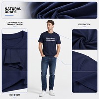 T-shirt Homme Oversize Confortable et Respirant à Manches Courtes, Couleur Unie, 260gsm 300gsm, Grande Taille, Été, Décontracté, OEM ODM