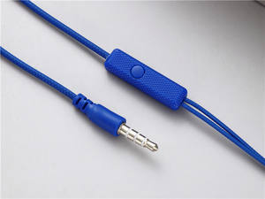 Auriculares deportivos con sonido estéreo de graves de 3,5mm, auriculares de música en la oreja, auriculares para juegos, auriculares con cable para iPhone, <span class=keywords><strong>Samsung</strong></span>, micrófono - Product Image 6