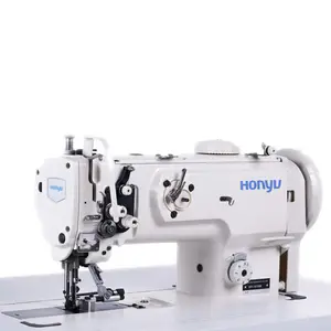 Honyu-máquina de coser pesada de alimentación compuesta de aguja única, HY-1510N, para silla de oficina, cuero, nueva