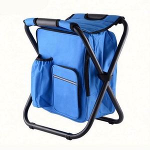 Hot Selling <b>Portable</b> Camping Beach Fishing Folding Beach Chair <b>Stool</b> With Cooler - Product Image 4