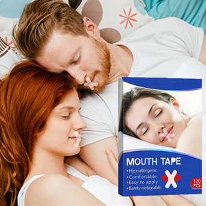 Parches Nasales Anti Ronquidos, Tiras Bucales para Dormir, Cinta Bucal para Dormir para una Mejor Respiración Nasal - Product Image 3