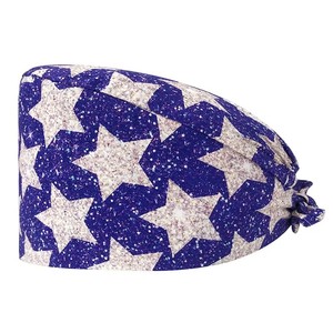 Vente directe d'usine, bonnet d'infirmière durable et lavable, bonnet bouffant jetable, bonnet de travail coloré à motifs de dessins animés - Product Image 1