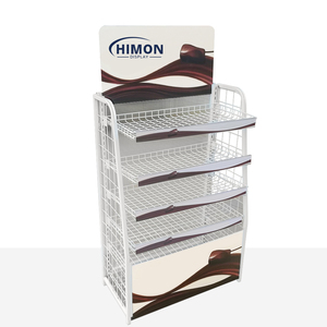 Kệ Dây Kim Loại Bán Thực Phẩm Sô Cô La Kẹo Siêu Thị Giá Trưng Bày Cửa Hàng Bán Lẻ Tùy Chỉnh - Product Image 5