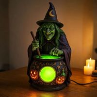 Ornements d'Halloween transfrontaliers Hekate Niktipolos la Sorcière Nocturne en résine synthétique Fabriqué en Chine