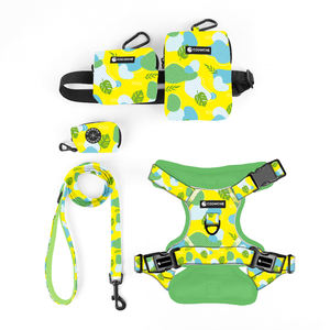 Logotipo personalizado mal de ojo Arnés para perros Impreso Diseñador Arnés para mascotas Personalizado mal de ojo Collares para mascotas Correa Accesorios para mascotas personalizados - Product Image 4