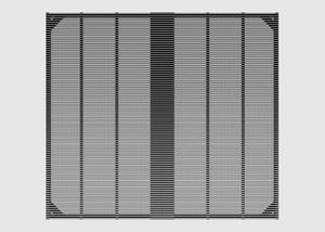 屋内500 * 1000mmグリルカーテンメガネP3.9床窓広告クリスタルフィルム透明LEDディスプレイパネルスクリーン - Product Image 2