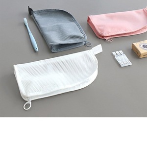 Xinzao Travel <b>Toiletry</b> Bag With Zipper Hook Type Portable Makeup <b>Storage</b> For Trip Rectangle Shape Gray Pink Purple Blue Off - Product Image 4