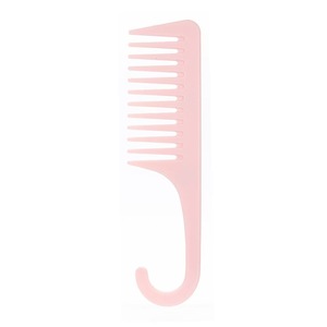 <span class=keywords><strong>Peigne</strong></span> à <span class=keywords><strong>cheveux</strong></span> double usage, humide et sec, avec des pointes arrondies et une poignée en arc pour accrocher, <span class=keywords><strong>peigne</strong></span> à dents larges pour la maison - Product Image 6